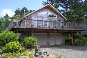Giant house with big balcony