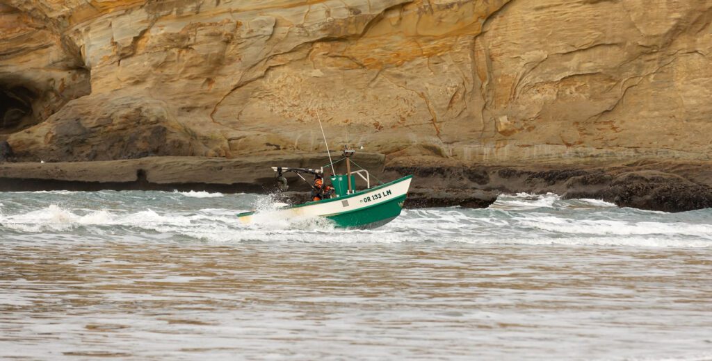 west fish co ocena boat rock cliff